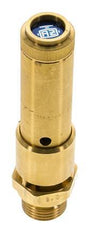 G 1/2'' Brass Pre-Set Safety Valve 38.5 bar (558.4 psi) DN 10