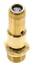 G Válvula de seguridad preajustada de latón de 3/4'' 3,3 bar (47,86 psi) DN 10