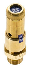 G Válvula de seguridad preajustada de latón de 1/2'' 3,6 bar (52,21 psi) DN 10