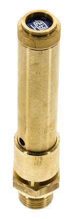 G 1/2'' Brass Pre-Set Safety Valve 40.5 bar (587.41 psi) DN 10