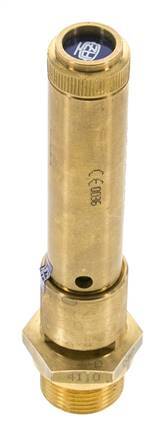 G 3/4'' Brass Pre-Set Safety Valve 40.5 bar (587.41 psi) DN 10