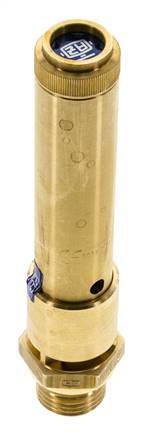 G 1/2'' Brass Pre-Set Safety Valve 42.5 bar (616.42 psi) DN 10