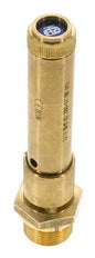 G 3/4'' Brass Pre-Set Safety Valve 43 bar (623.67 psi) DN 10