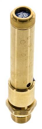 G 1/2'' Brass Pre-Set Safety Valve 45 bar (652.68 psi) DN 10