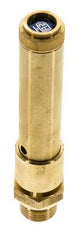 G 1/2'' Brass Pre-Set Safety Valve 46.5 bar (674.44 psi) DN 10