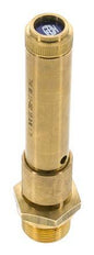 G 3/4'' Brass Pre-Set Safety Valve 46.5 bar (674.44 psi) DN 10