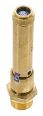 G 3/4'' Brass Pre-Set Safety Valve 48 bar (696.19 psi) DN 10