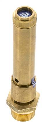 G 3/4'' Brass Pre-Set Safety Valve 48.5 bar (703.44 psi) DN 10