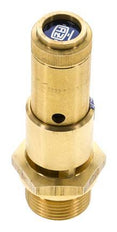 G Válvula de seguridad preajustada de latón de 3/4'' 6,3 bar (91,38 psi) DN 10