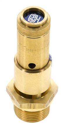 G 3/4'' Brass Pre-Set Safety Valve 7 bar (101.53 psi) DN 10