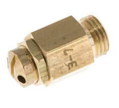 G Válvula de seguridad ajustable de 1/4'' de latón 3-7 bar (43,51-101,53 psi)