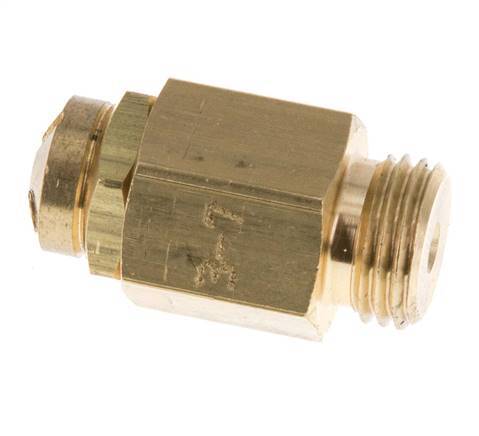 G Válvula de seguridad ajustable de 1/4'' de latón 3-7 bar (43,51-101,53 psi)