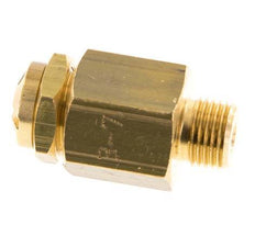 G Válvula de seguridad ajustable de latón de 1/8'' 3-7 bar (43,51-101,53 psi)