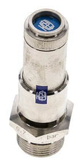 G 3/4'' Nickel-plated Brass Pre-Set Safety Valve 0.7 bar (10.15 psi) DN 10