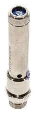 G 1/2'' Nickel-plated Brass Pre-Set Safety Valve 48 bar (696.19 psi) DN 10