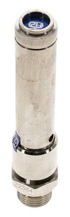 G 1/2'' Nickel-plated Brass Pre-Set Safety Valve 47 bar (681.69 psi) DN 10