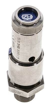 G 3/4'' Nickel-plated Brass Pre-Set Safety Valve 6 bar (87.02 psi) DN 10