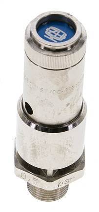 G 3/8'' Nickel-plated Brass Pre-Set Safety Valve 4 bar (58.02 psi) DN 10