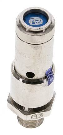 G 3/8'' Nickel-plated Brass Pre-Set Safety Valve 3 bar (43.51 psi) DN 10