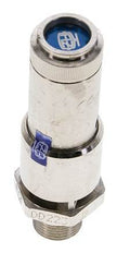 G 3/8'' Nickel-plated Brass Pre-Set Safety Valve 3 bar (43.51 psi) DN 10