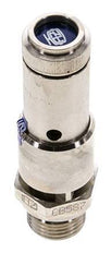 G 1/2'' Nickel-plated Brass Pre-Set Safety Valve 2 bar (29.01 psi) DN 10