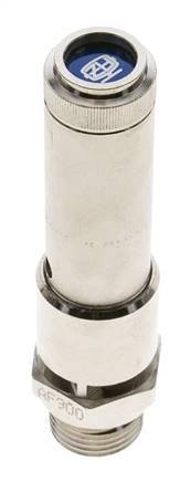 G 1/2'' Nickel-plated Brass Pre-Set Safety Valve 27 bar (391.61 psi) DN 10