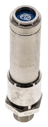 G 3/8'' Nickel-plated Brass Pre-Set Safety Valve 13 bar (188.55 psi) DN 10