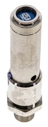 G 3/8'' Nickel-plated Brass Pre-Set Safety Valve 15 bar (217.56 psi) DN 10