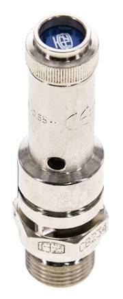 G 3/8'' Nickel-plated Brass Pre-Set Safety Valve 3 bar (43.51 psi) DN 8