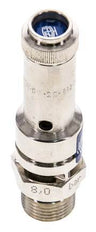 G 3/8'' Nickel-plated Brass Pre-Set Safety Valve 11 bar (159.54 psi) DN 8