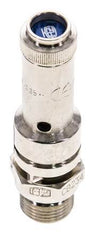 G 3/8'' Nickel-plated Brass Pre-Set Safety Valve 11 bar (159.54 psi) DN 8