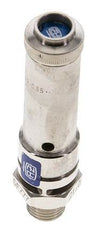 G 1/4'' Nickel-plated Brass Pre-Set Safety Valve 21 bar (304.58 psi) DN 8