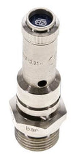 G 1/2'' Nickel-plated Brass Pre-Set Safety Valve 14 bar (203.06 psi) DN 8