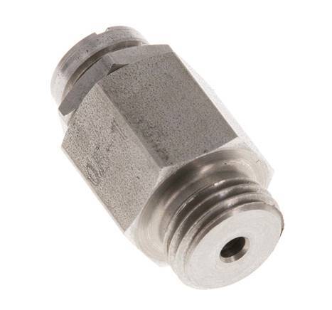 G 1/4'' Acero inoxidable 303 Válvula de seguridad ajustable 0,5-1 bar (7,25-14,50 psi)