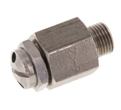 G Válvula de seguridad ajustable de acero inoxidable 303 de 1/8'' 6-12 bar (87,02-174,05 psi)