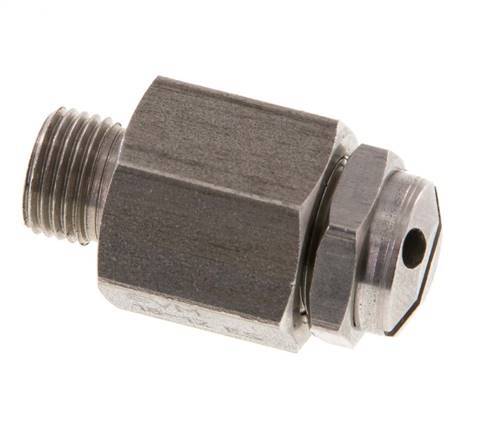 G Válvula de seguridad ajustable de acero inoxidable 303 de 1/8'' 6-12 bar (87,02-174,05 psi)