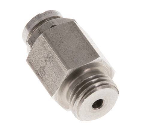 G 1/4'' Acero inoxidable 303 Válvula de seguridad ajustable 10-18 bar (145.04-261.07 psi)