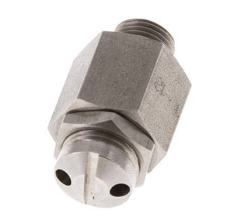 G Válvula de seguridad ajustable de acero inoxidable 303 de 1/8'' 10-18 bar (145,04-261,07 psi)