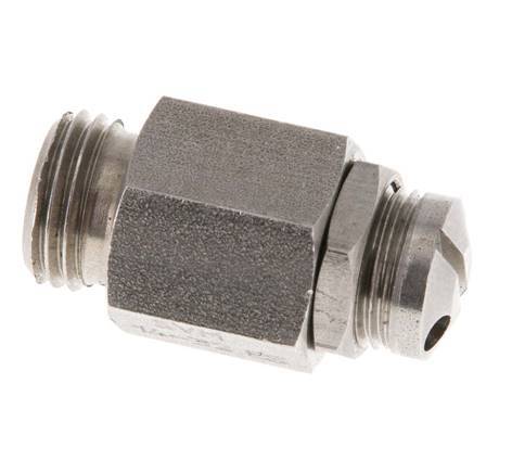 G 1/4'' Acero inoxidable 303 Válvula de seguridad ajustable 16-32 bar (232,06-464,12 psi)