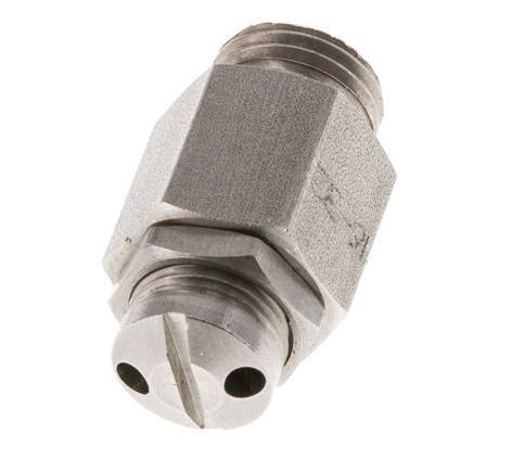 G 1/4'' Acero inoxidable 303 Válvula de seguridad ajustable 16-32 bar (232,06-464,12 psi)