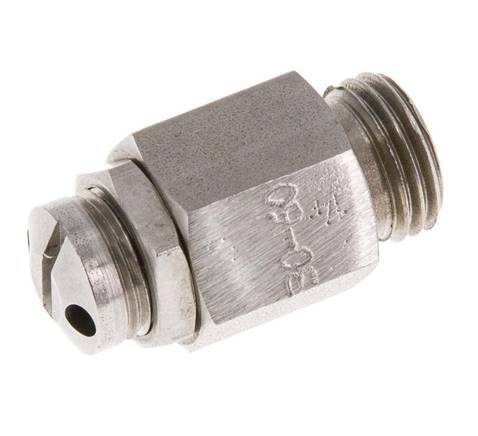 G 1/4'' Acero inoxidable 303 Válvula de seguridad ajustable 30-60 bar (435,11-870,22 psi)