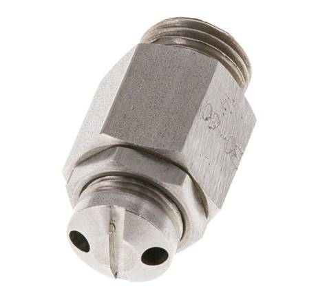 G 1/4'' Acero inoxidable 303 Válvula de seguridad ajustable 30-60 bar (435,11-870,22 psi)