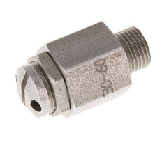 G 1/8'' Acero inoxidable 303 Válvula de seguridad ajustable 30-60 bar (435,11-870,22 psi)