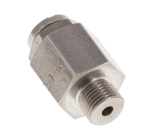 G 1/8'' Acero inoxidable 303 Válvula de seguridad ajustable 30-60 bar (435,11-870,22 psi)