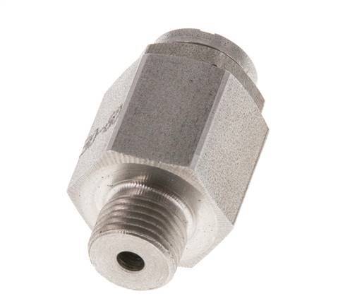 G 1/8'' Acero inoxidable 303 Válvula de seguridad ajustable 30-60 bar (435,11-870,22 psi)
