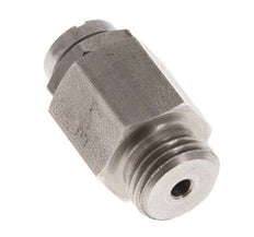 G 1/4'' Acero inoxidable 303 Válvula de seguridad ajustable 3-7 bar (43.51-101.53 psi)