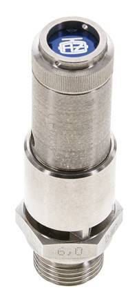 G 1/2'' Stainless steel 316 Ti Pre-Set Safety Valve 2 bar (29.01 psi) DN 10