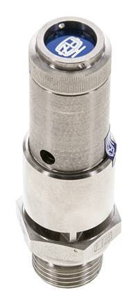 G 1/2'' Stainless steel 316 Ti Pre-Set Safety Valve 2 bar (29.01 psi) DN 10
