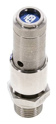 G 1/2'' Stainless steel 316 Ti Pre-Set Safety Valve 2 bar (29.01 psi) DN 10