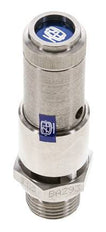 G 1/2'' Stainless steel 316 Ti Pre-Set Safety Valve 3 bar (43.51 psi) DN 10